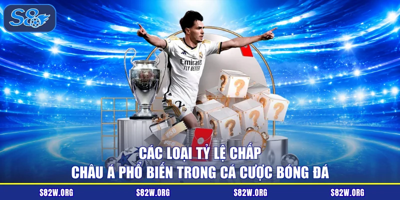 Các loại tỷ lệ chấp châu Á phổ biến trong cá cược bóng đá